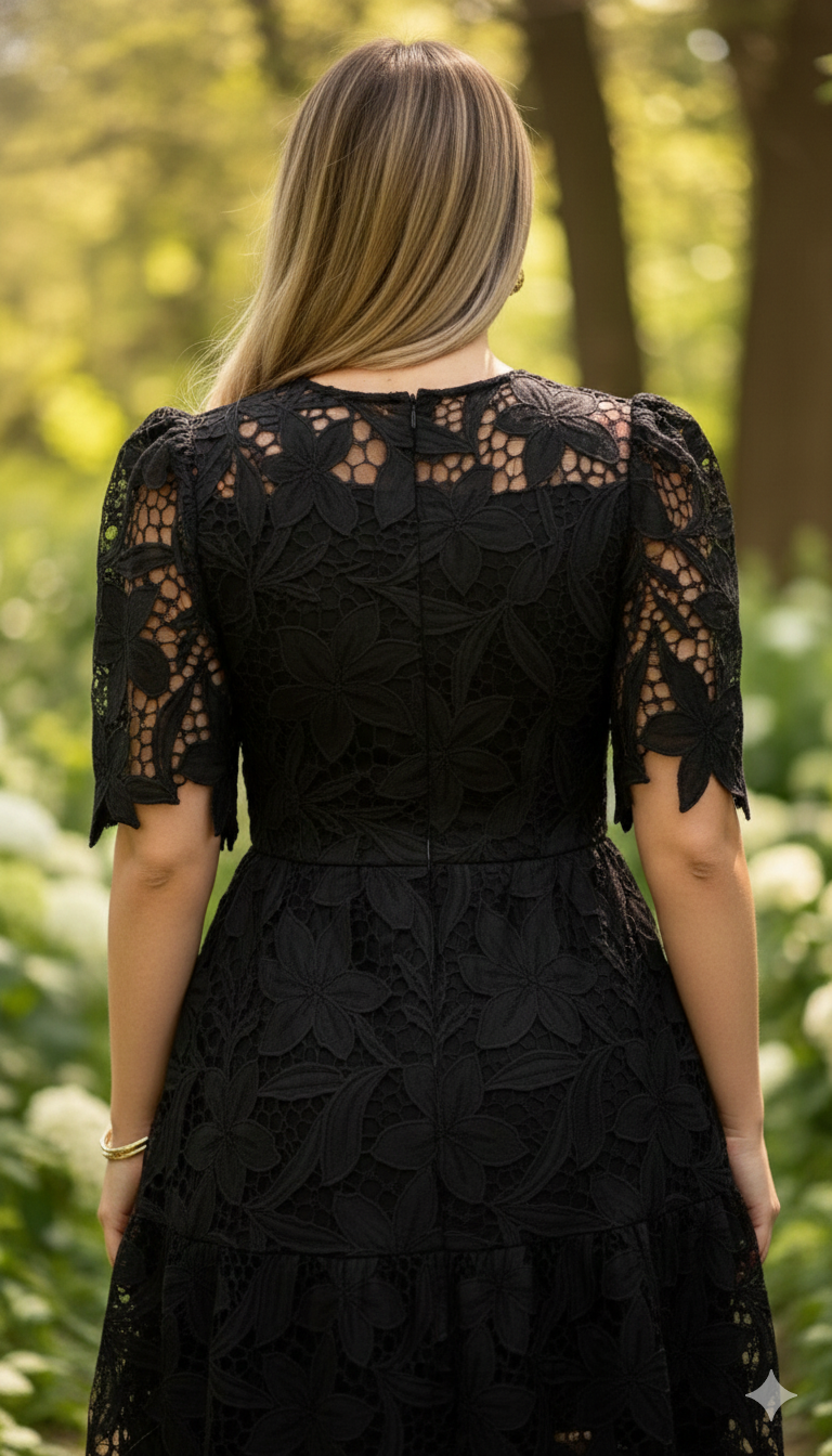 Vestido Ana Clara - Renda Floral