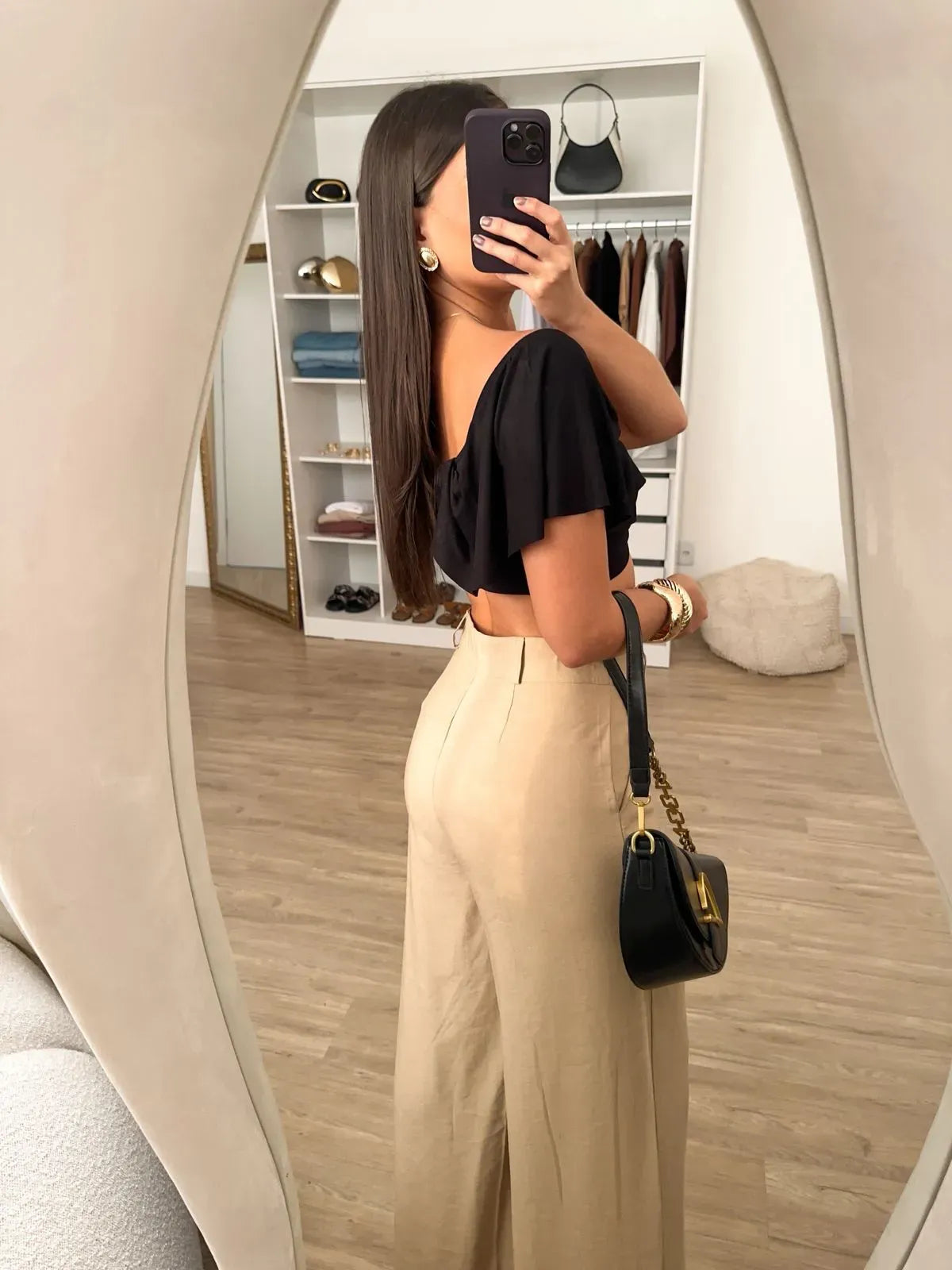 Conjunto Cropped e Calça Samantha