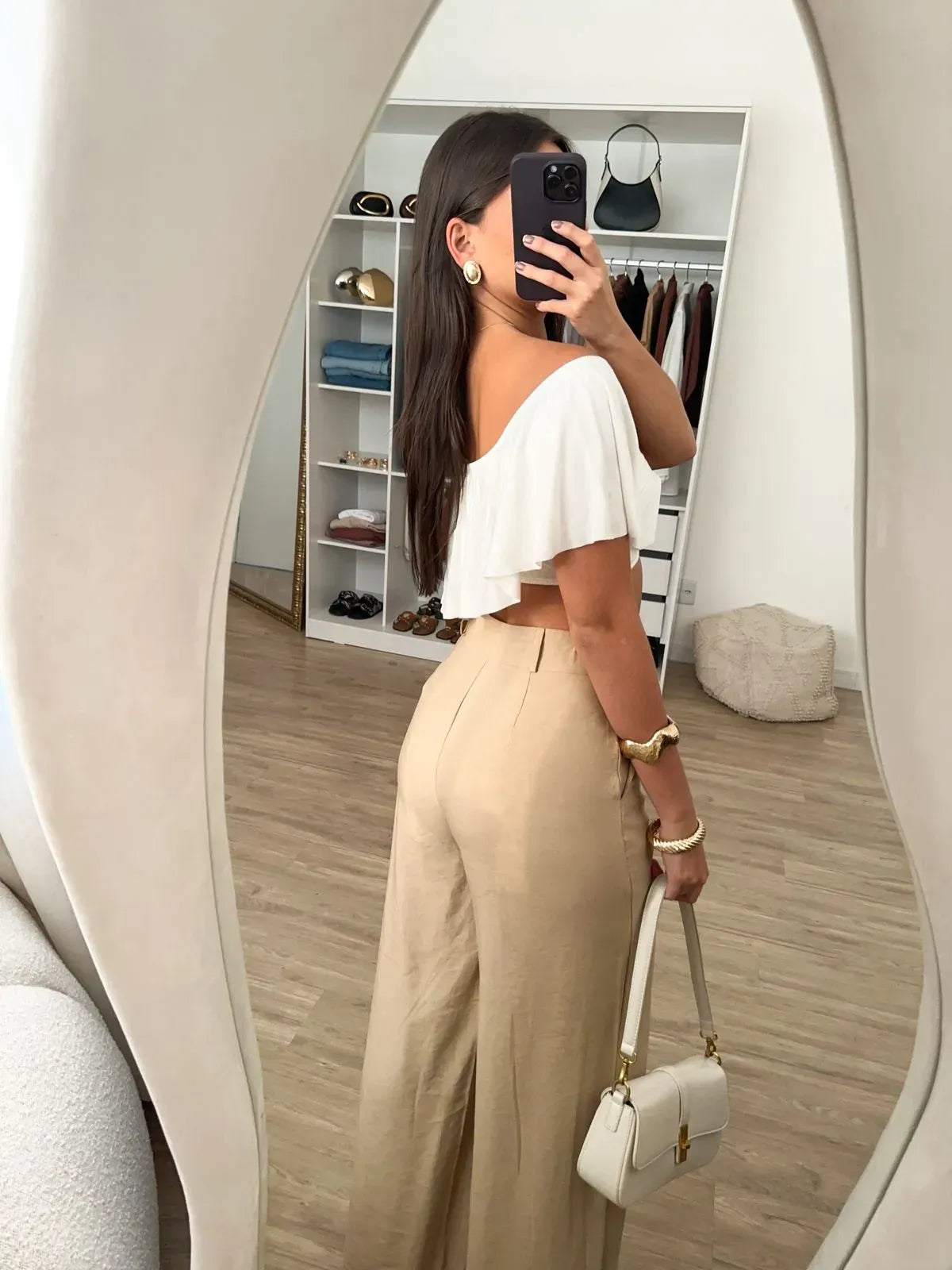 Conjunto Cropped e Calça Samantha