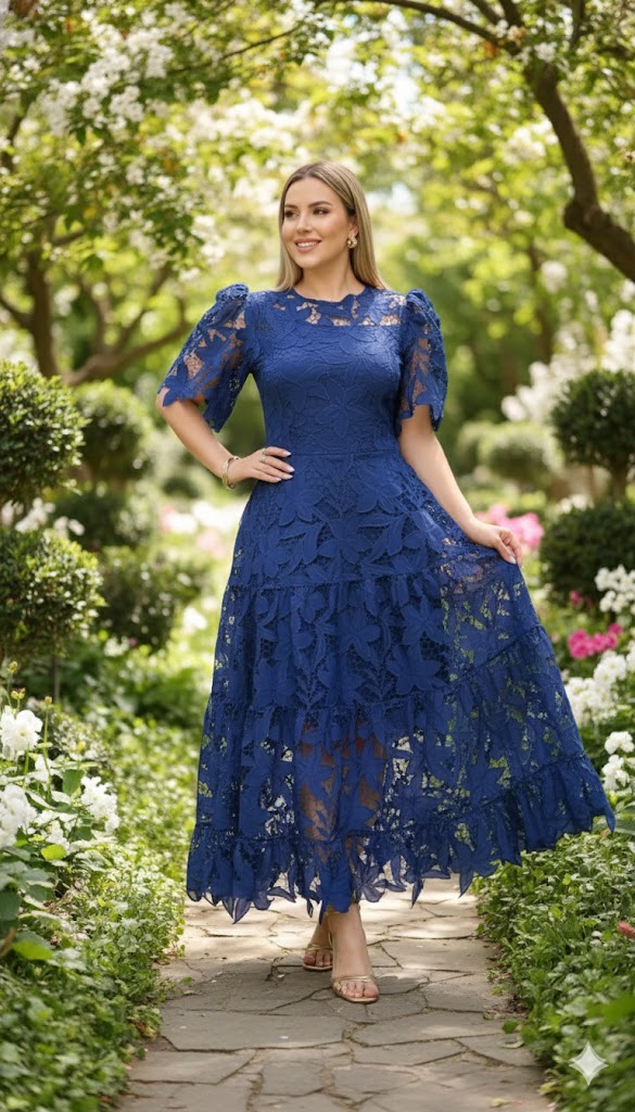 Vestido Ana Clara - Renda Floral