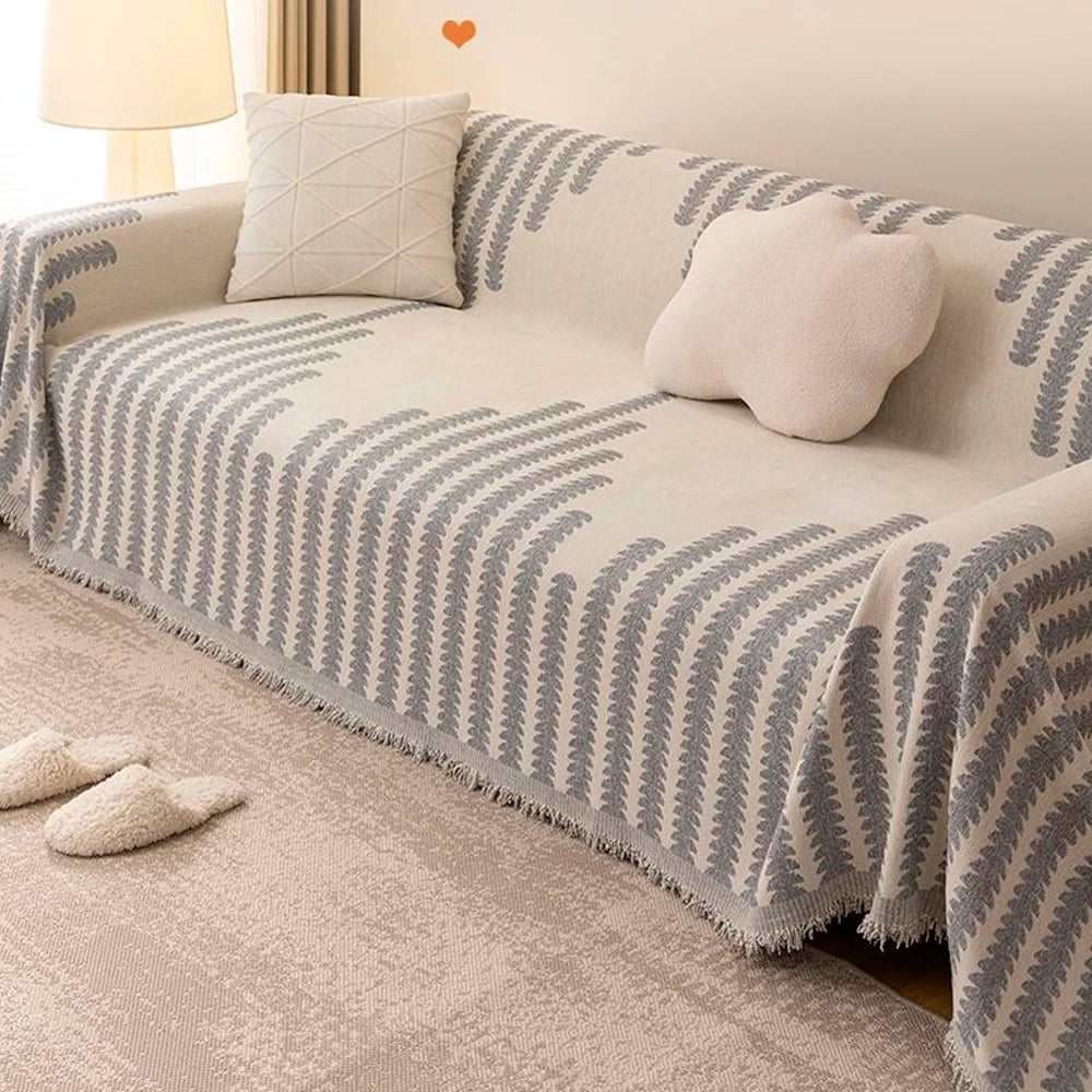 [Leve 2 Pague 1] Capa de Sofá Verona em Microfibra Premium (Estilo Moderno e Conforto Garantido) +BRINDES: 2 Almofadas