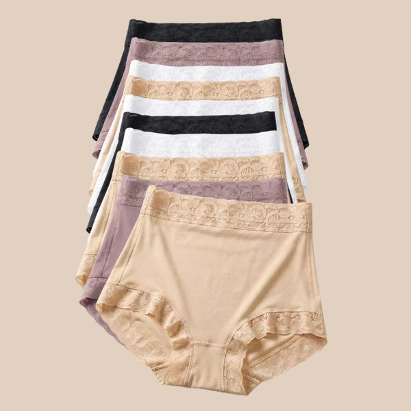 Fit Compress® Calcinhas Efeito Modelador [COMPRE 5, LEVE 10]