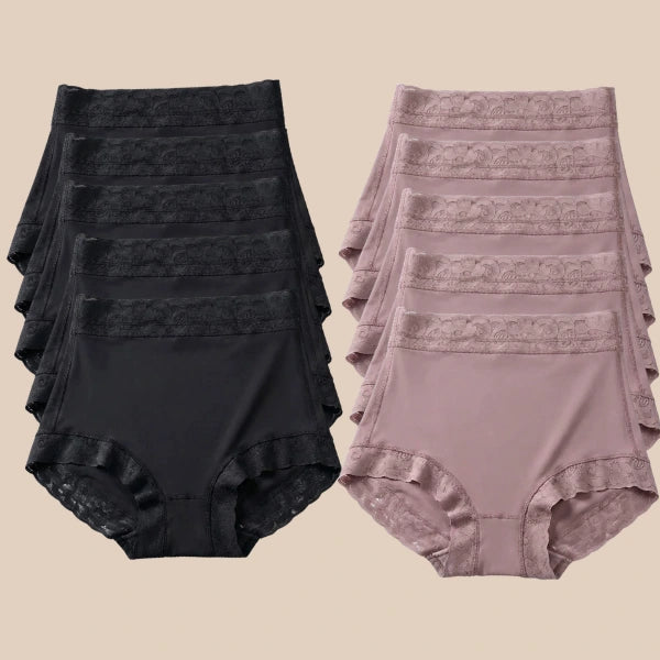 Fit Compress® Calcinhas Efeito Modelador [COMPRE 5, LEVE 10]