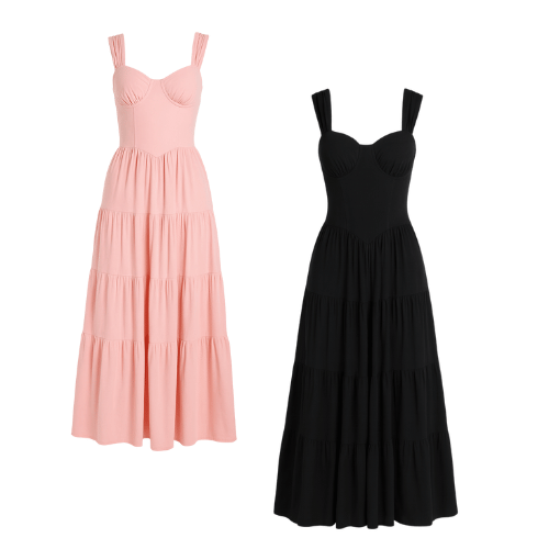 Vestido Longo Mavi (Promoção Compre 1 Leve 2)