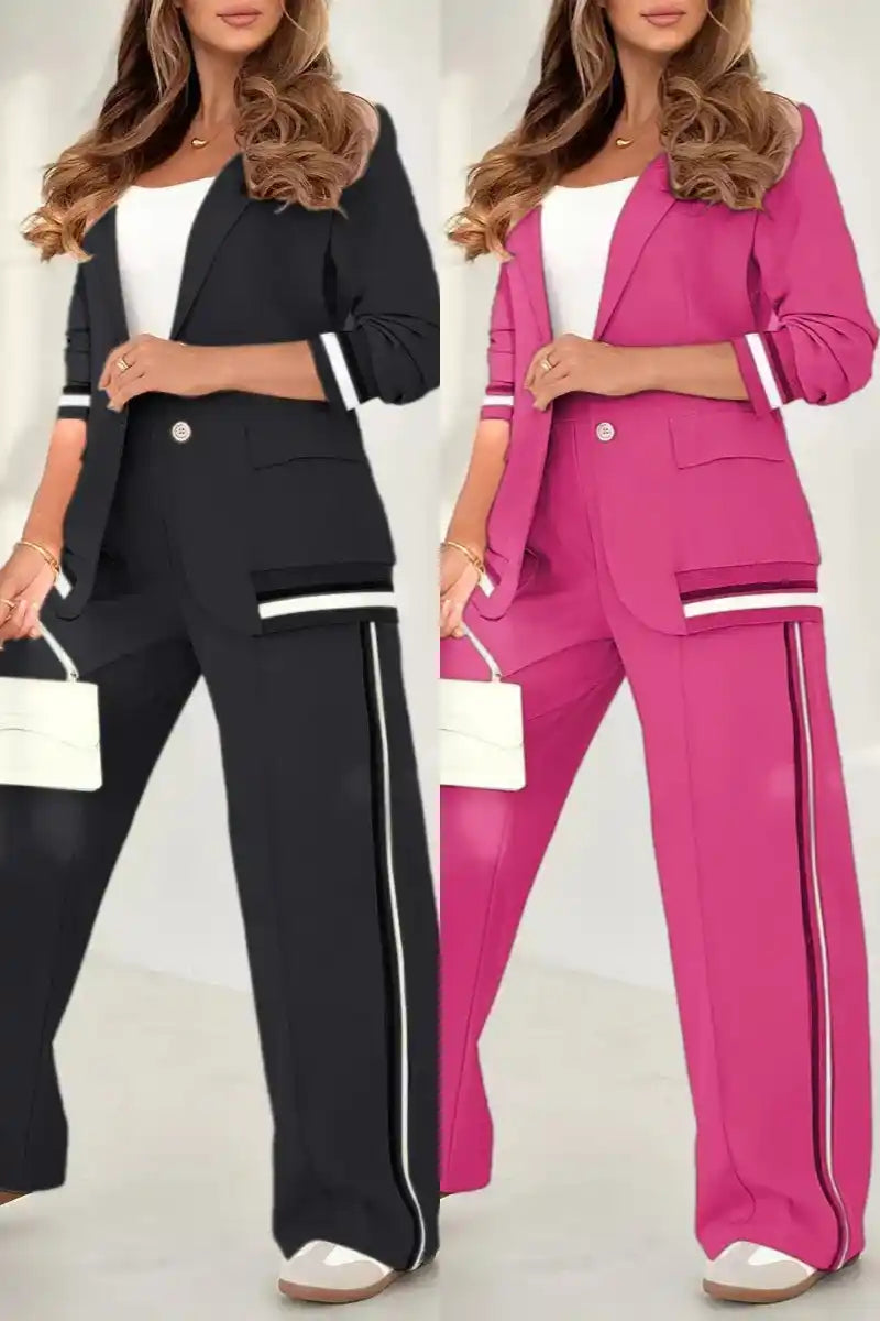 Conjunto Bella - Blazer e Calça Pantalona em Alfaiataria [Compre 1, Leve 2]