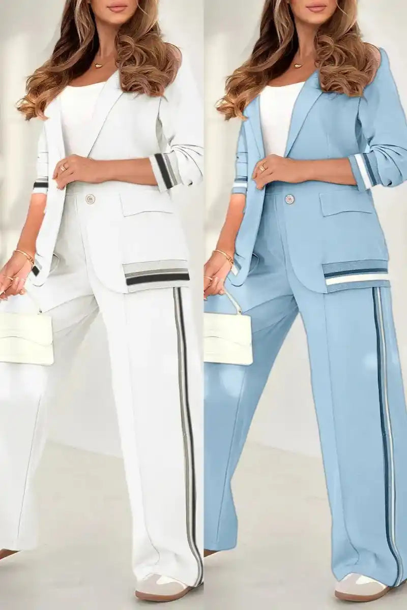 Conjunto Bella - Blazer e Calça Pantalona em Alfaiataria [Compre 1, Leve 2]