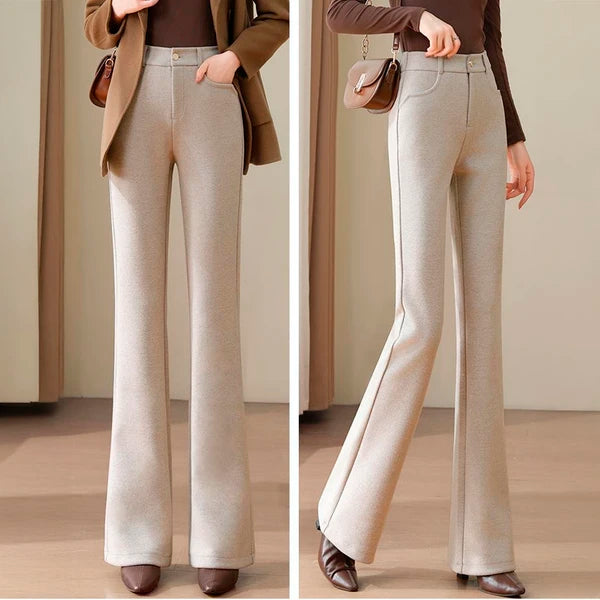 [LEVE 3 PAGUE 2] Calça Feminina Amora em Tecido Chenile e Algodão (Charme Surpreendente!)