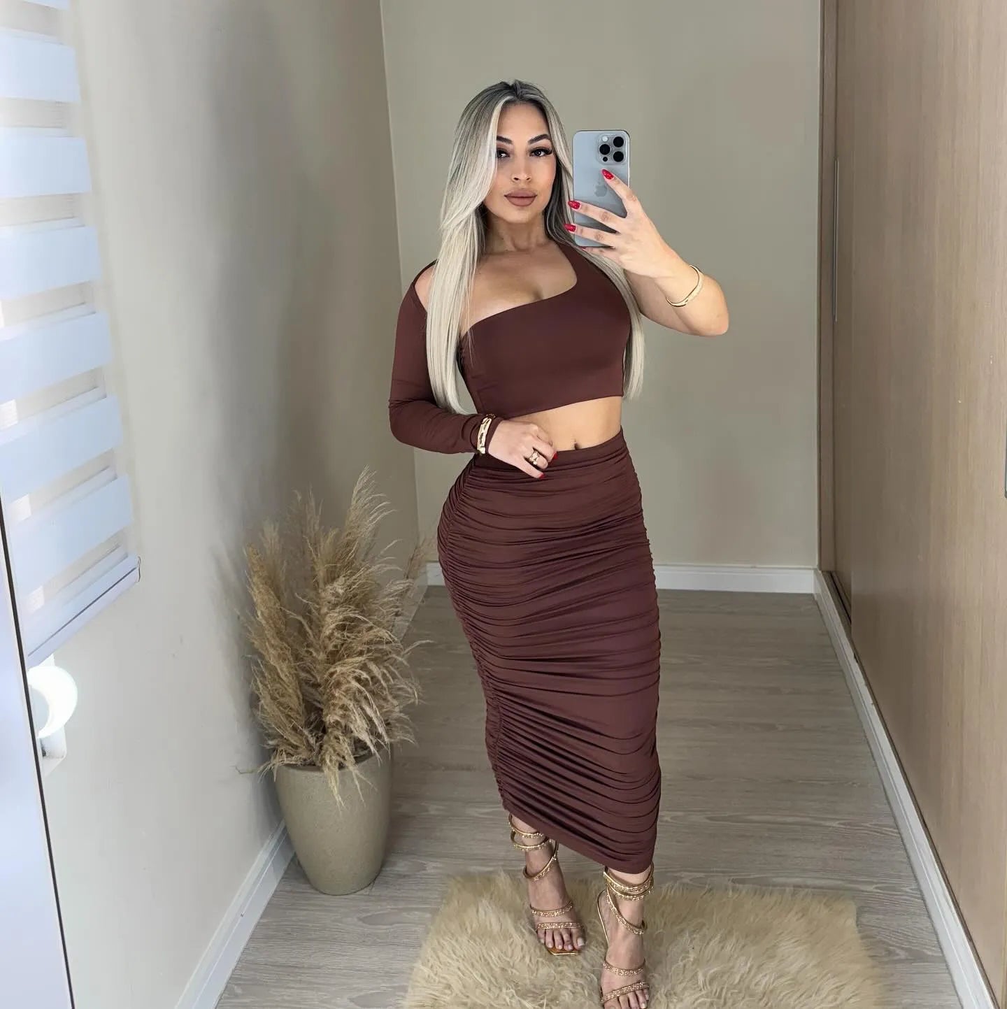 Conjunto Saia Midi