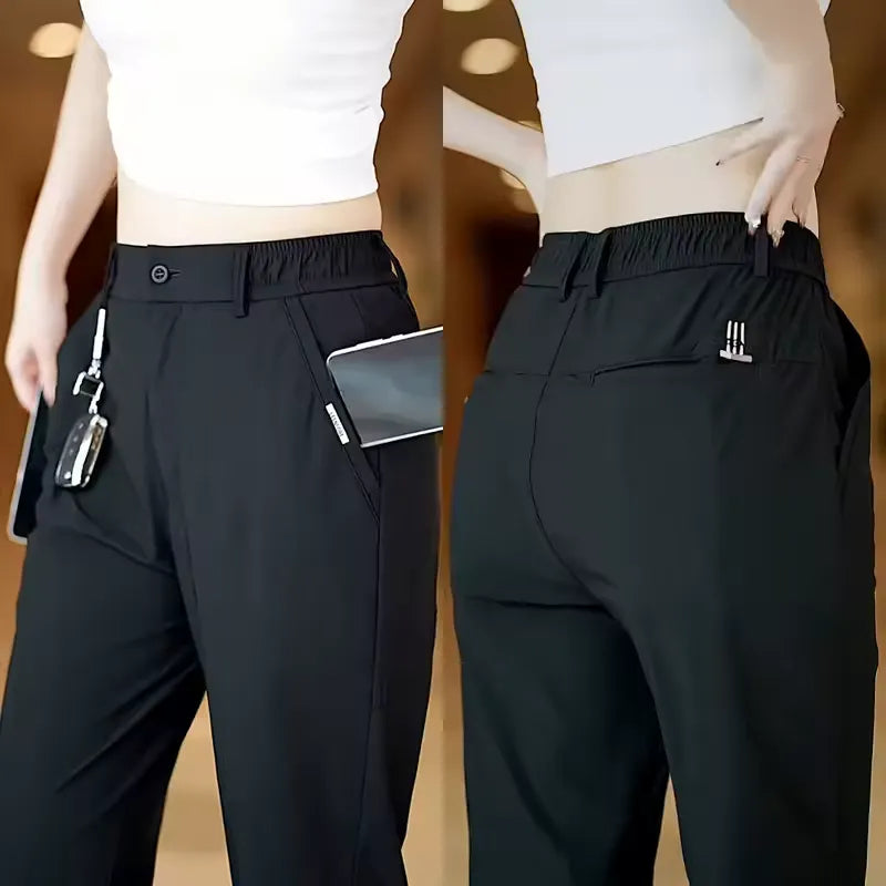 Max Comfort™ - Calça Feminina em Seda Gelo Respirável [ COMPRE 1, LEVE 3 ]