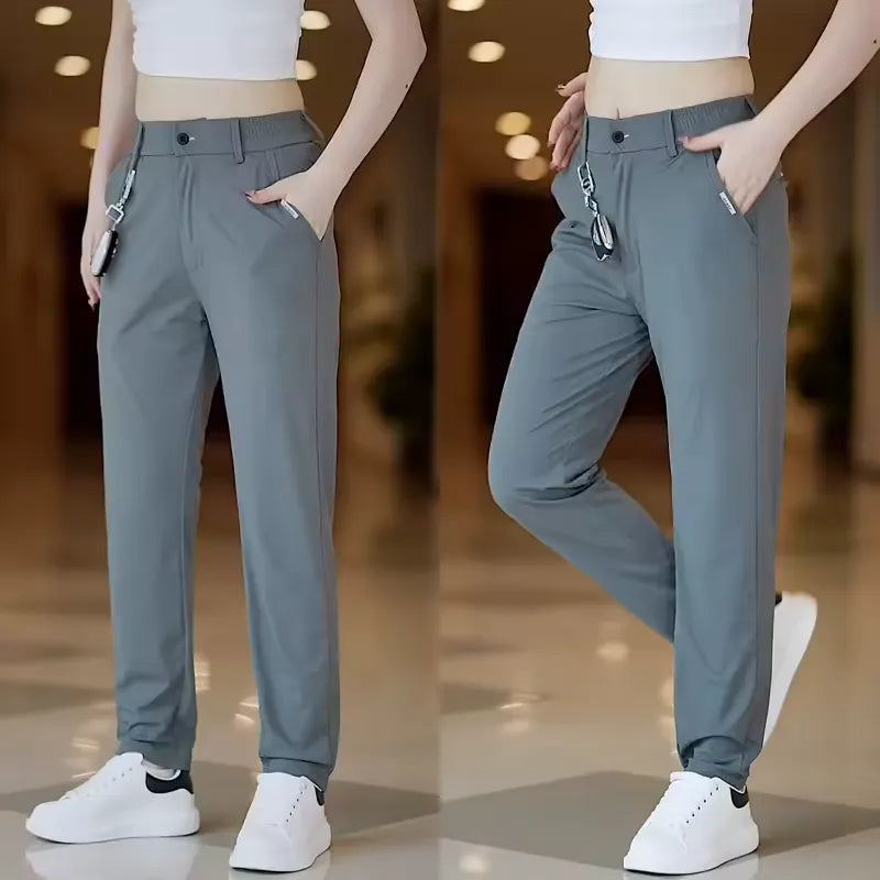 Max Comfort™ - Calça Feminina em Seda Gelo Respirável [ COMPRE 1, LEVE 3 ]