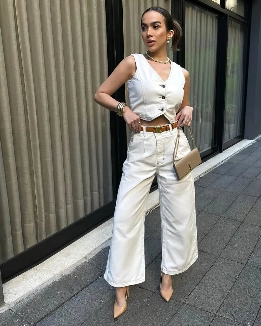 Conjunto Off White