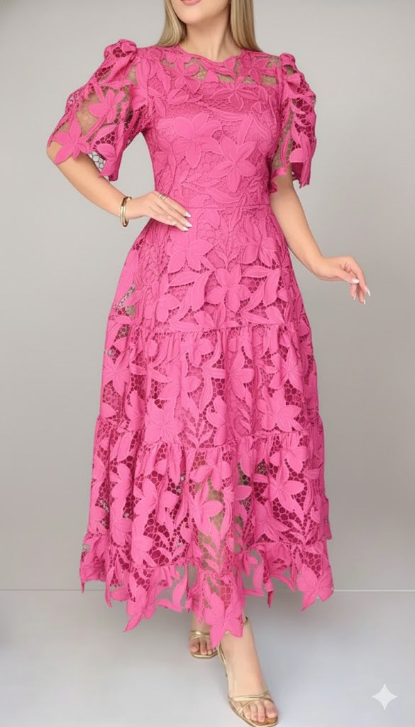 Vestido Ana Clara - Renda Floral